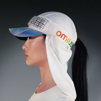 Trail Cap with Cooling Pieces