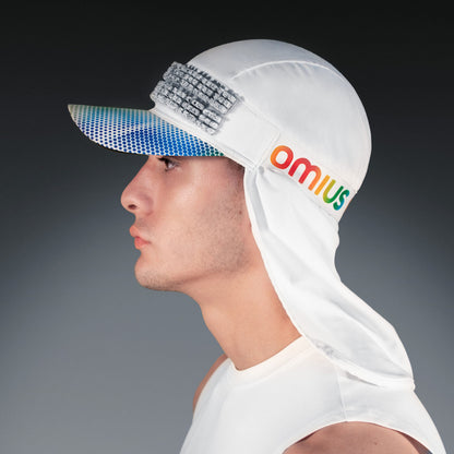 Trail Cap with Cooling Pieces